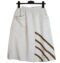 Midi skirt with pockets, white
