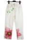 Artist Jeans, cream - pink Flowers