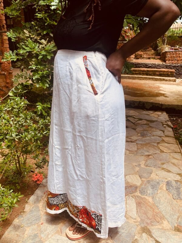 Maxi Skirt - White - Image 2