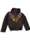 Bomber jacket with hood