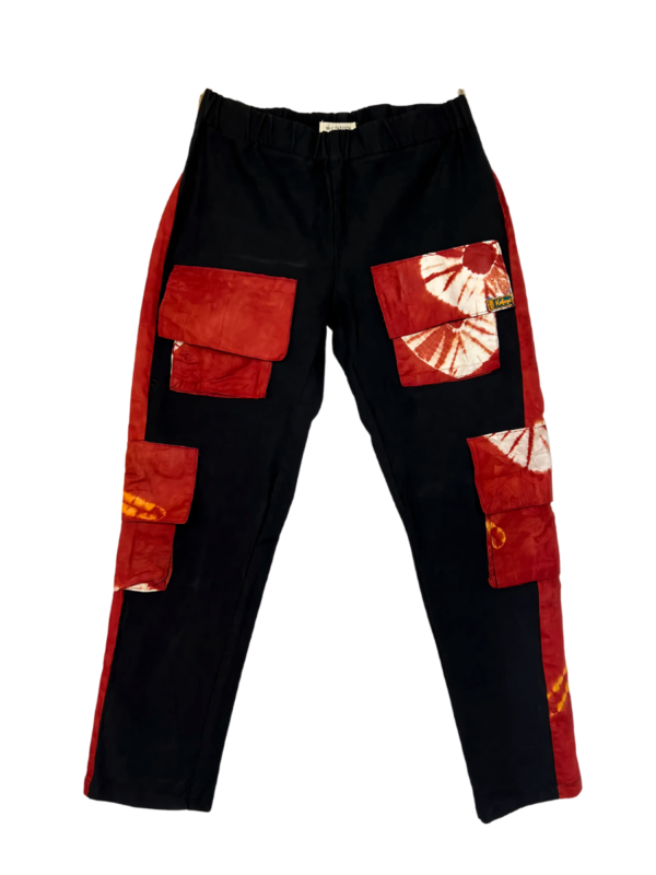 Black Pocketed Pants