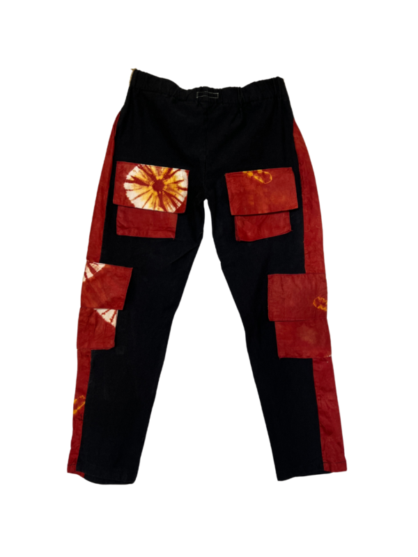Black Pocketed Pants - Image 2