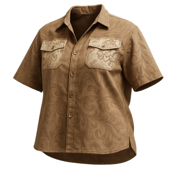 Unique Gold Elements Shirt - Image 2